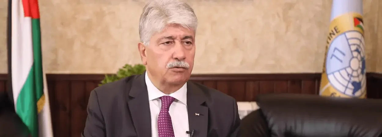 كلمة شكر وزير الشؤون الاجتماعية في الضفة الغربية أحمد المجدلاني